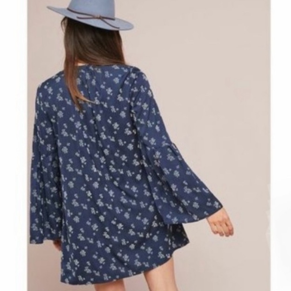 Michael Stars Anthropologie Floral Tunic Dress - Picture 3 of 8